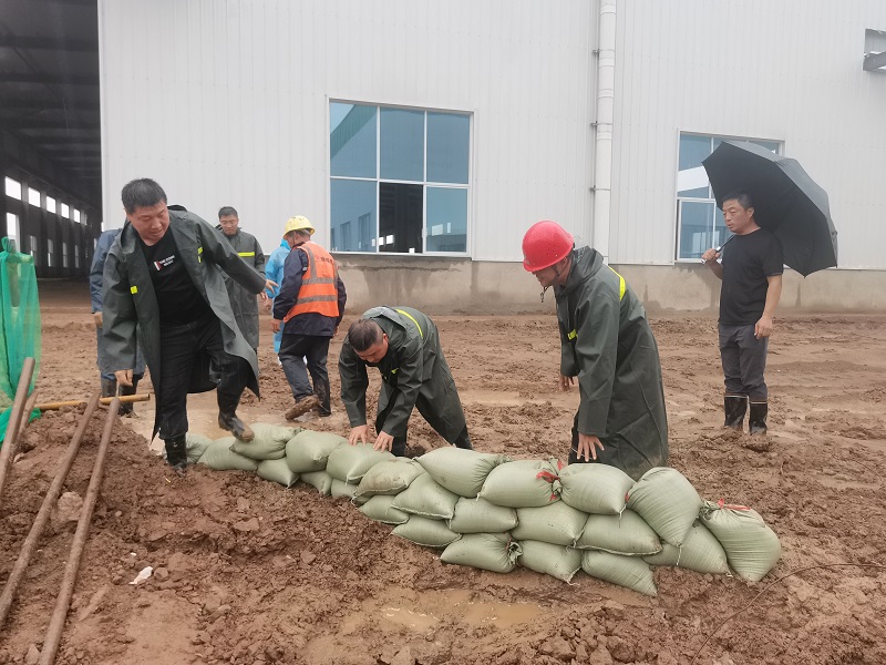 龍門綠碳公司：迎難而上 安全度汛